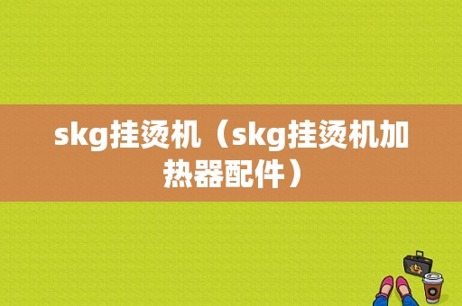 skg挂烫机（skg挂烫机加热器配件）