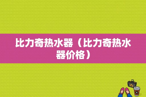 比力奇热水器（比力奇热水器价格）