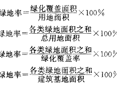 绿化率计算公式（绿化率计算公式例子）