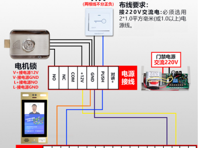 电锁（电锁接线图）