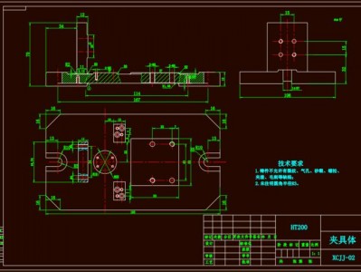 夹具体（夹具体设计的基本要求）