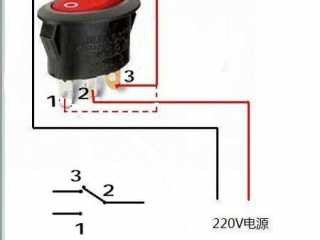 船型开关怎么接线（带灯船型开关怎么接线）