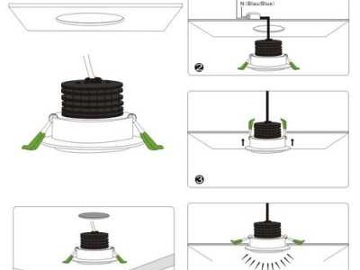 天花灯（天花灯带安装方法图解）