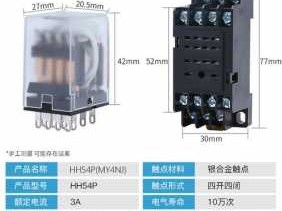 中间继电器（中间继电器型号规格）