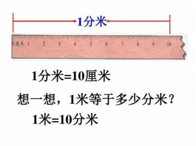 六米等于多少分米（1米=几分米=几厘米=几毫米）