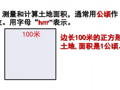 公顷单位（公顷单位符号）