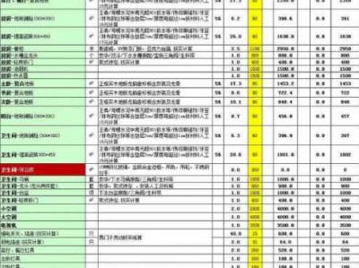 天津装修报价（天津装修报价一览表）