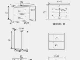 浴室柜尺寸（浴室柜尺寸一般是多少）