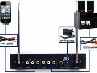 话筒怎么连接音响（无线话筒怎么连接音响图解）