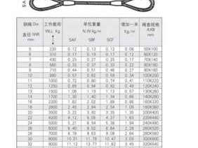 钢丝绳套（钢丝绳套环标准）