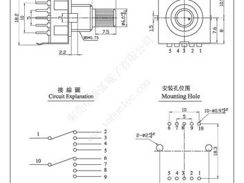 波段开关（波段开关型号说明）