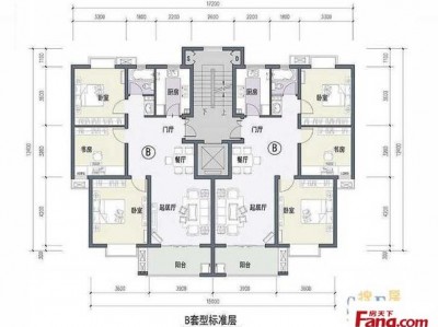 套型（套型指为满足不同户型住户）