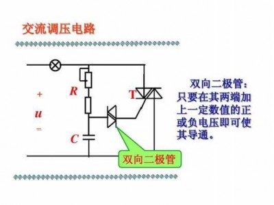 双向二极管（双向二极管的作用）