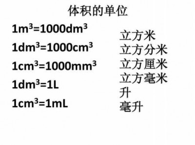 1l等于（1l等于多少m3）