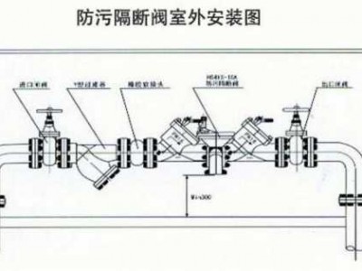 防污隔断阀（防污隔断阀怎么样安装）