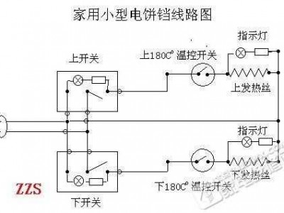 电饼铛开关接线图（荣事达电饼铛开关接线图）