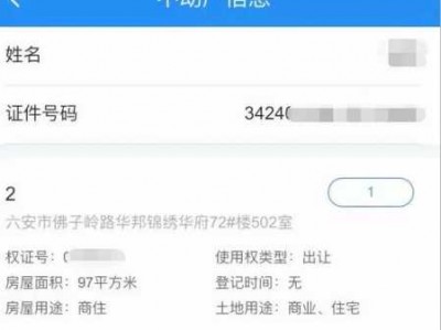 个人房产查询网上查询系统（个人房产信息查询平台）