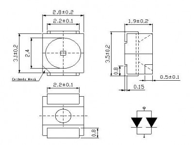 3528（3528封装尺寸）