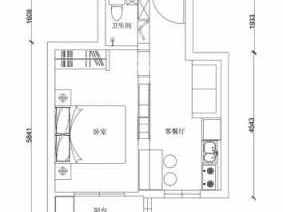 单身公寓户型图（单身公寓户型图）