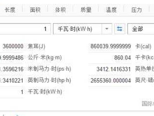 1kwh（1kwh等于多少度电）