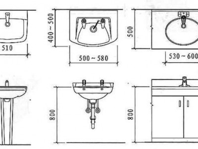 洗手台尺寸（公厕洗手台尺寸）
