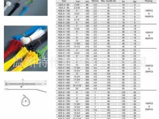 扎带规格尺寸大全（扎带规格及长度）
