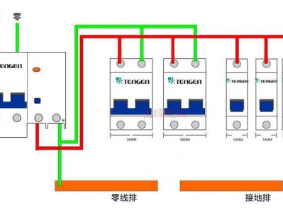 断路器怎么接线（断路器怎么接线图）