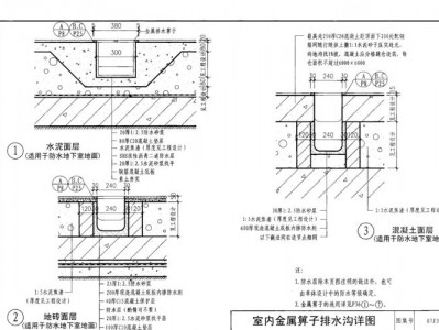 排水沟做法（排水沟做法图集）