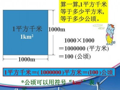 1平方千米等于多少平方米（1平方千米等于多少平方米的换算）