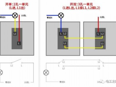 开关怎么接线（开关怎么接线LL1L2）