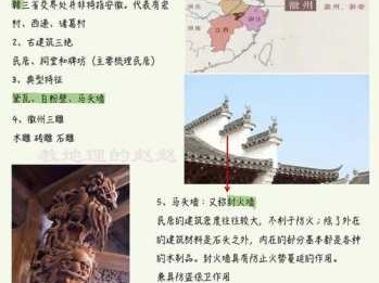 徽派建筑的四大特点（徽派建筑的四大特点是什么）