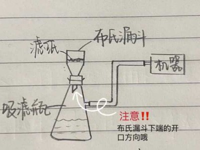 减压过滤（减压过滤装置简图）