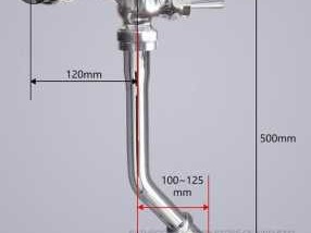 自闭式冲洗阀（自闭式冲洗阀蹲便器安装图片）