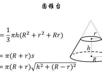 圆台的侧面积公式（圆台的侧面积公式怎么算）