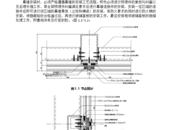 玻璃幕墙施工方案（铝合金玻璃幕墙施工方案）