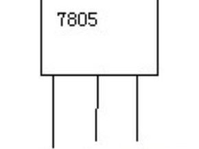 7805（7805三个引脚示意图）