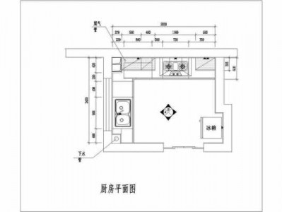 现代厨房设计（现代厨房设计平面图）