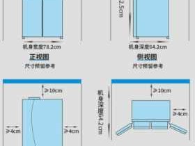 冰箱宽度（冰箱宽度908预留多少尺寸合适）