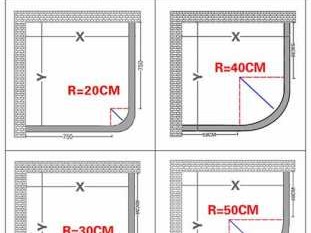 淋浴房的尺寸（淋浴房的尺寸是按石基的外侧量还是内侧）