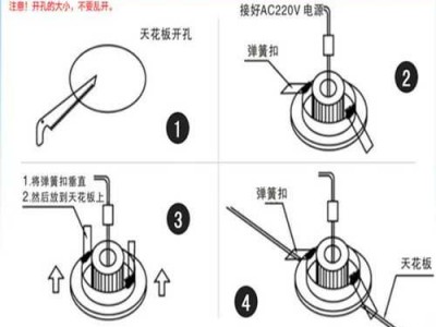 led灯怎么安装（照明led灯怎么安装）