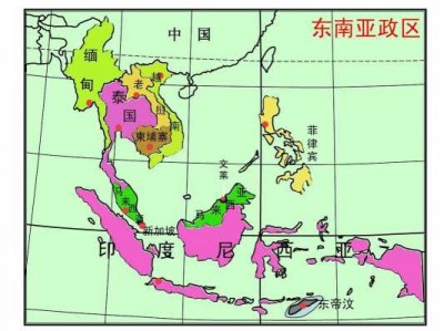 东南亚（东南亚地图高清版大图）