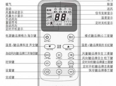 空调遥控器显示（空调遥控器显示辅热关是什么意思）