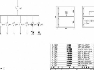 二级配电箱（二级配电箱线路图）