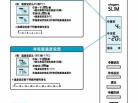 松下冰箱温度调节（松下冰箱温度调节锁定怎么解锁）