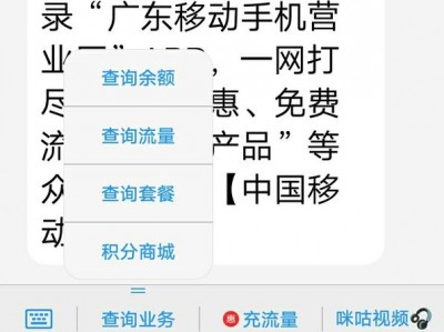 移动如何查流量（移动如何查流量短信）