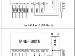 多用户电能表（多用户电能表接线图）