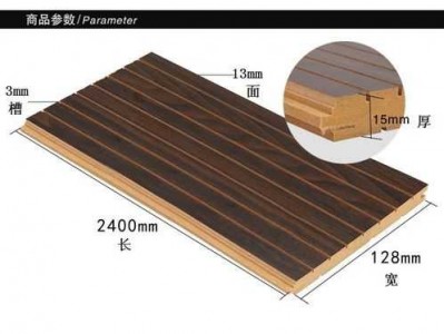 槽木吸音板（槽木吸音板规格尺寸）