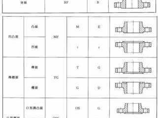 法兰密封面形式（法兰密封面形式代号及图片）