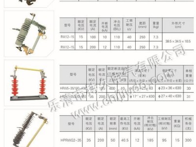 高压熔断器（高压熔断器一般在电压等级的系统中保护）