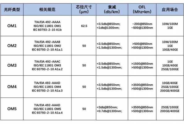 多模光纤传输距离（多模光纤传输距离 100G）